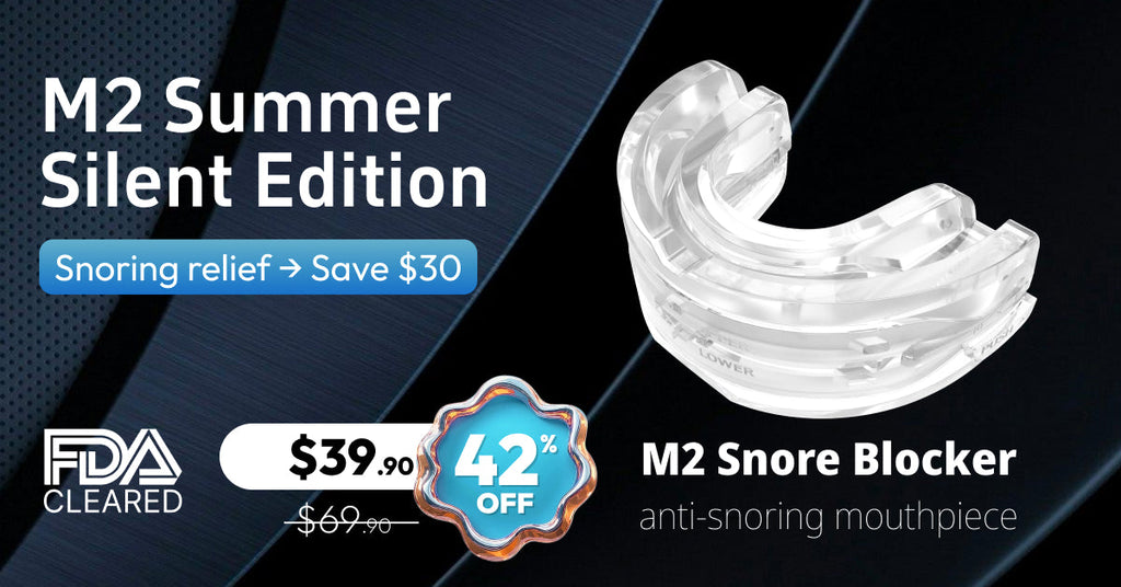 MRD_M2: The Comfortable CPAP Alternative for Nighttime Breathing & Snoring Issues